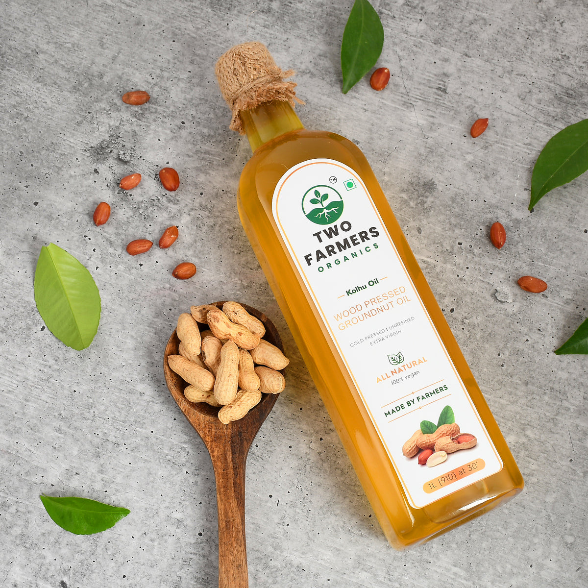 WoodPressed Groundnut Oil कोल्हू मूंगफली तेल