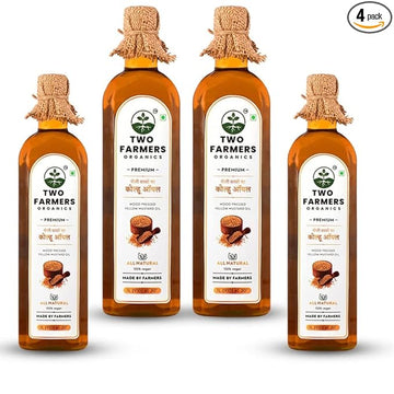 Wood-Pressed Yellow Mustard Oil - कोल्हू पीली सरसों तेल | kacchi Ghani | 4L
