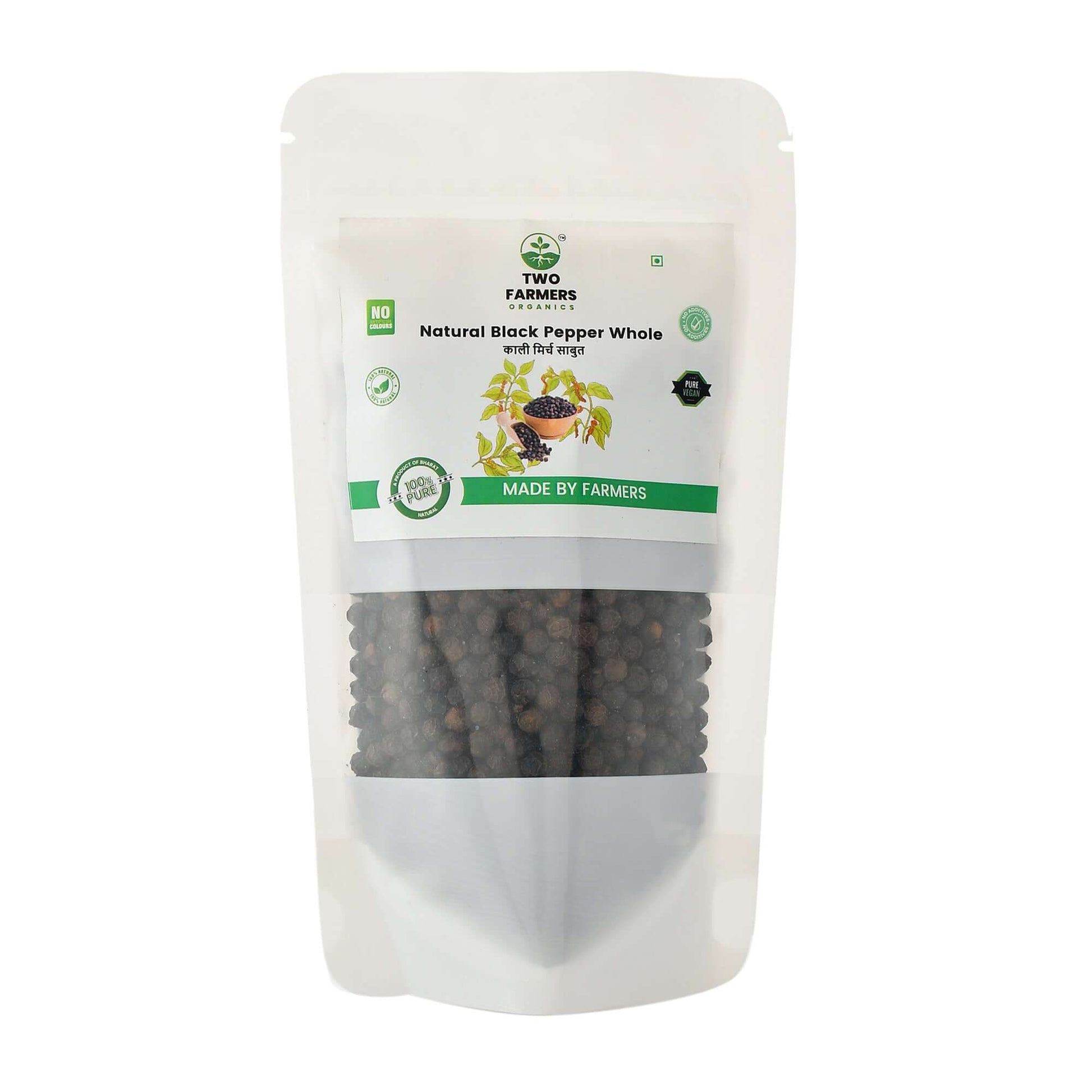 Black Pepper  100GM - twofarmersorganics