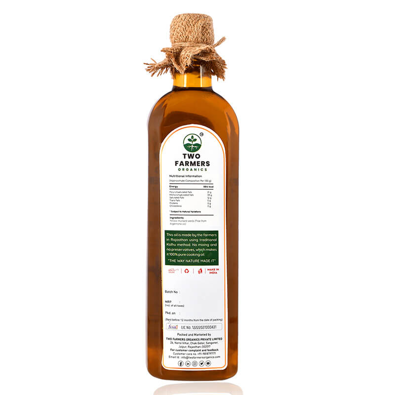 yellow mustard oil