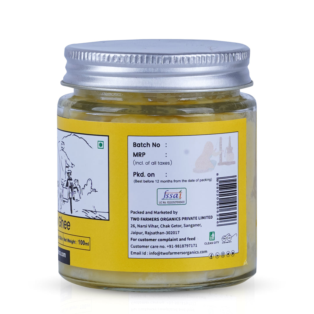 A2 Cow Ghee | Bilona Ghee| Made by Women Farmers | 100ML