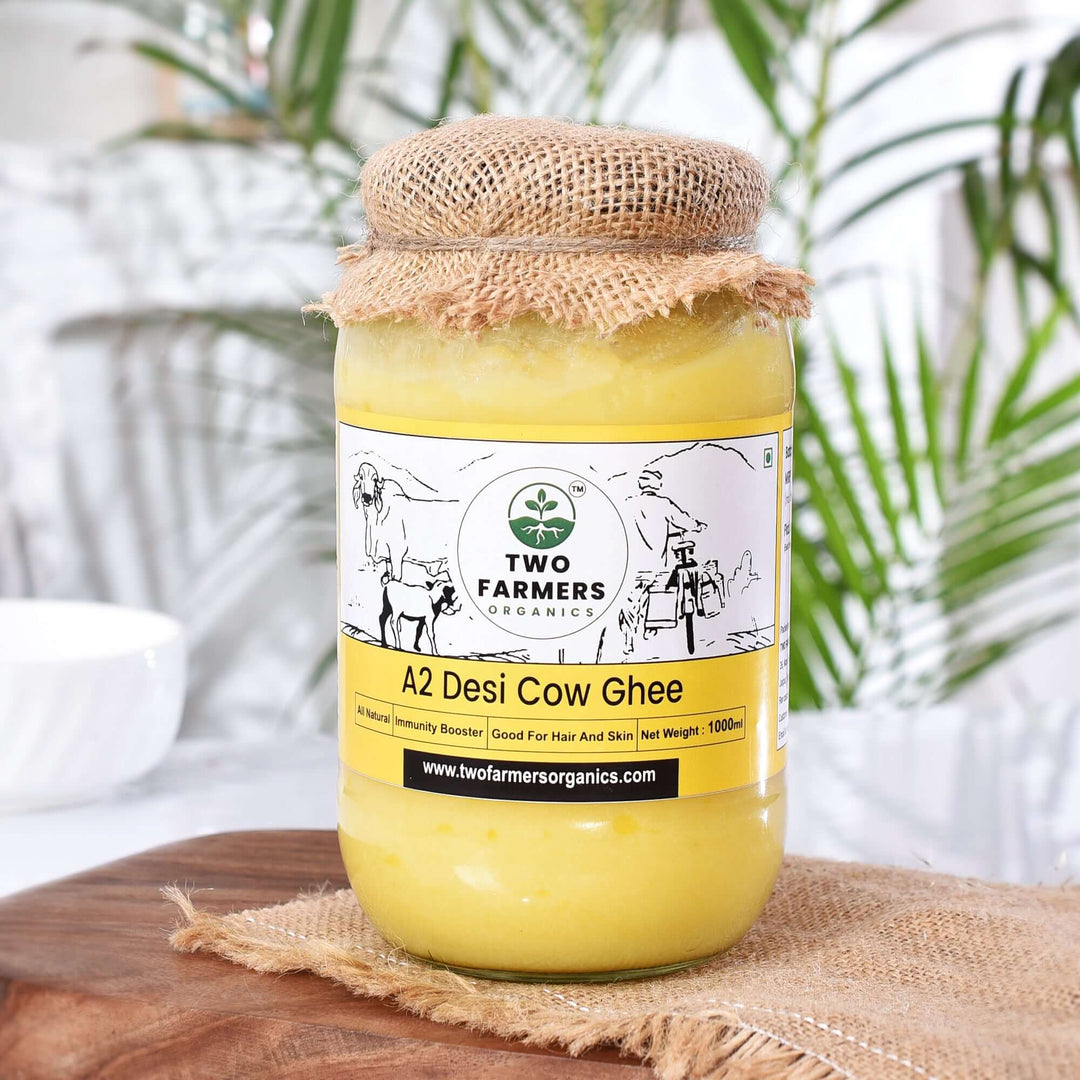 A2 Cow Ghee | Bilona Ghee| Made by Women Farmers | Glass Jar | 1000ML