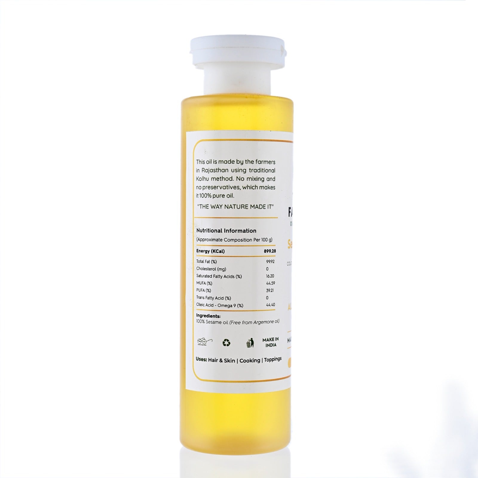 sesame oil for hair