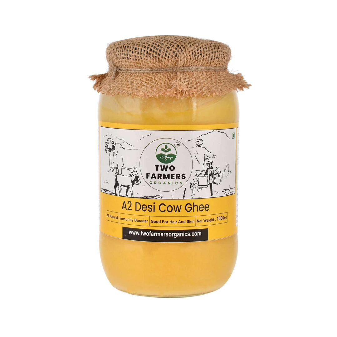 A2 Gir Cow Ghee 1000ML - twofarmersorganics