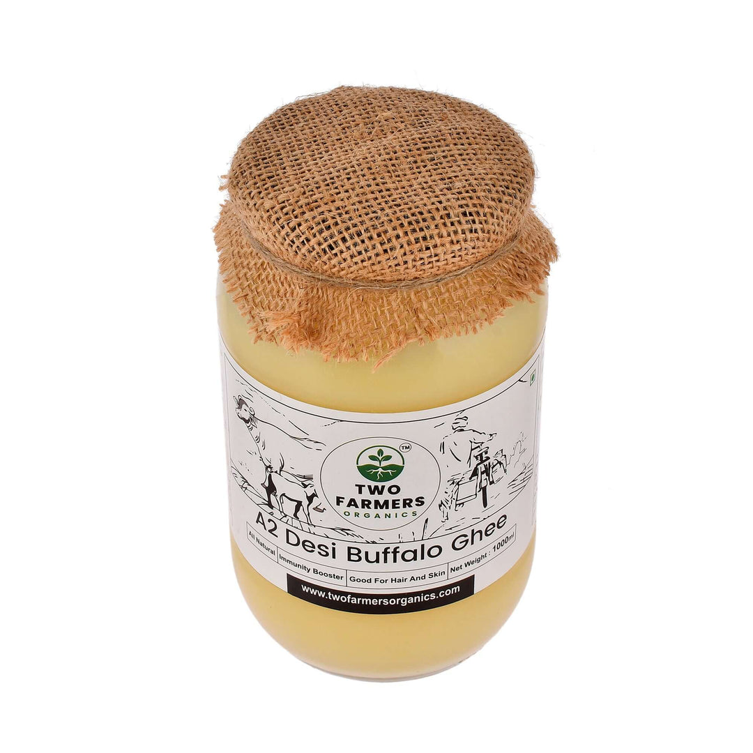 A2 Buffalo Ghee 1000ML - twofarmersorganics