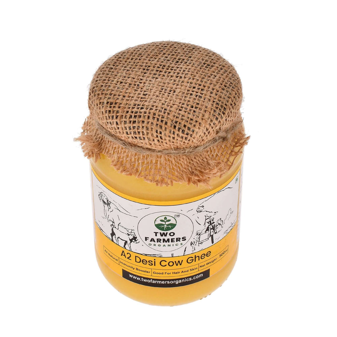 A2 Gir Cow Ghee 500ML - twofarmersorganics