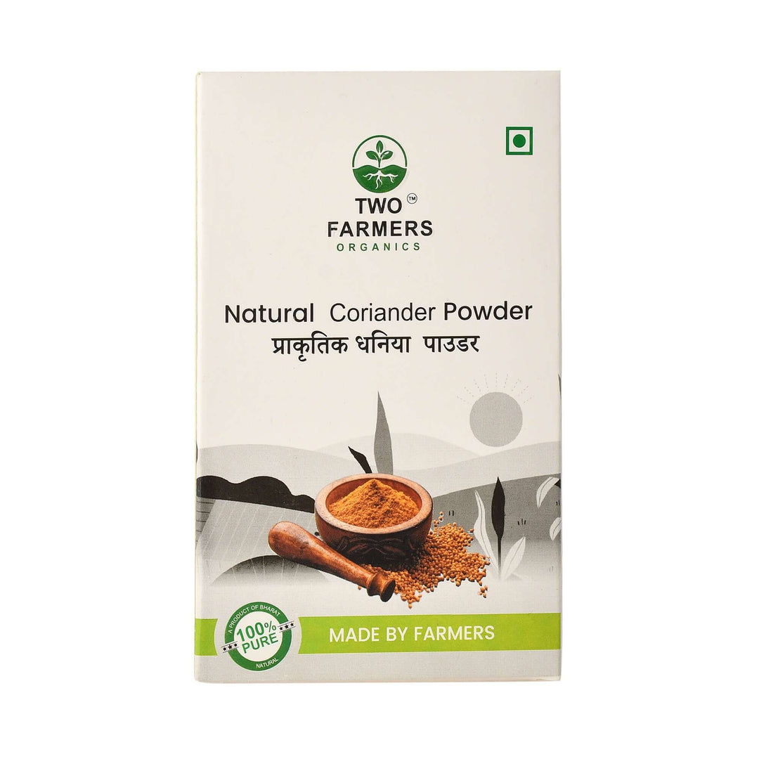 Coriander Powder (Dhaniya) 100GM - twofarmersorganics