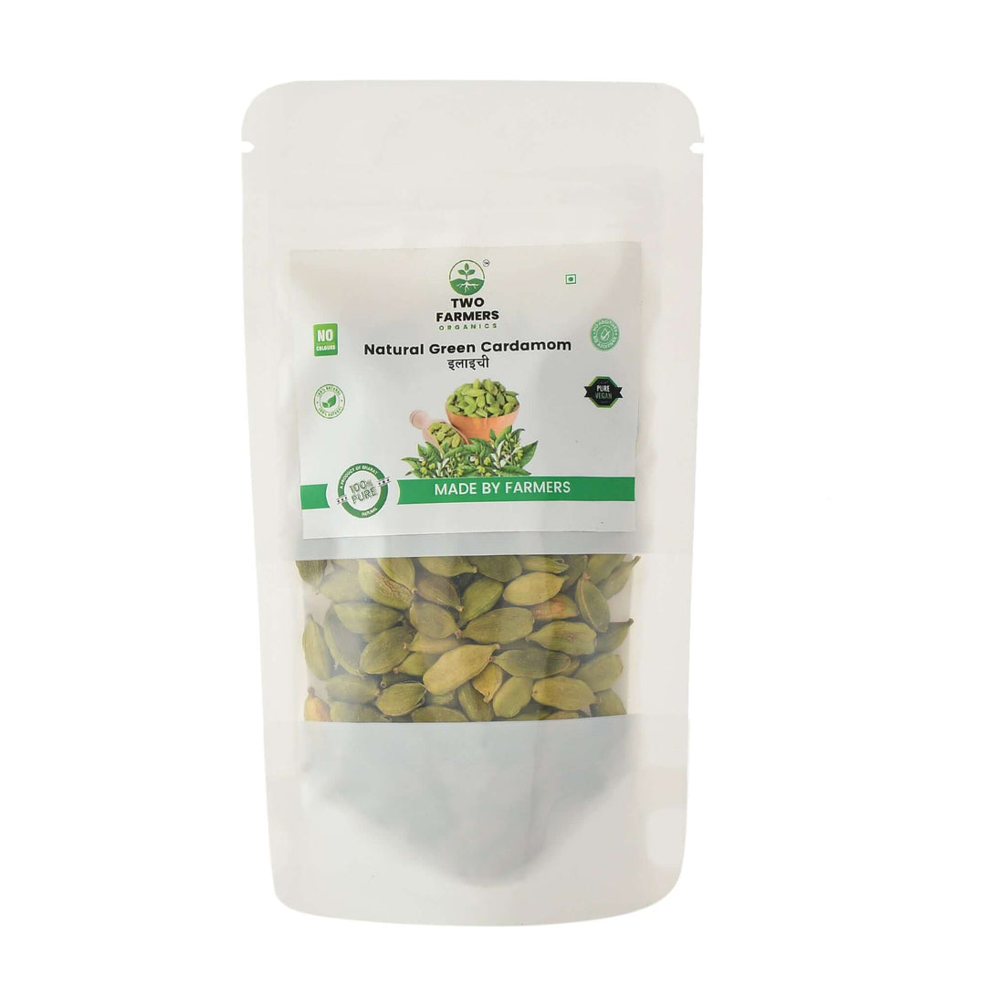 Cardamom (8MM Bold) 50GM - twofarmersorganics