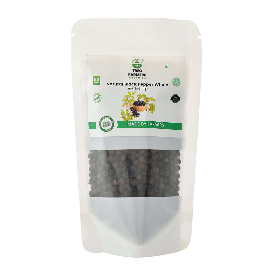 Black Pepper  100GM - twofarmersorganics