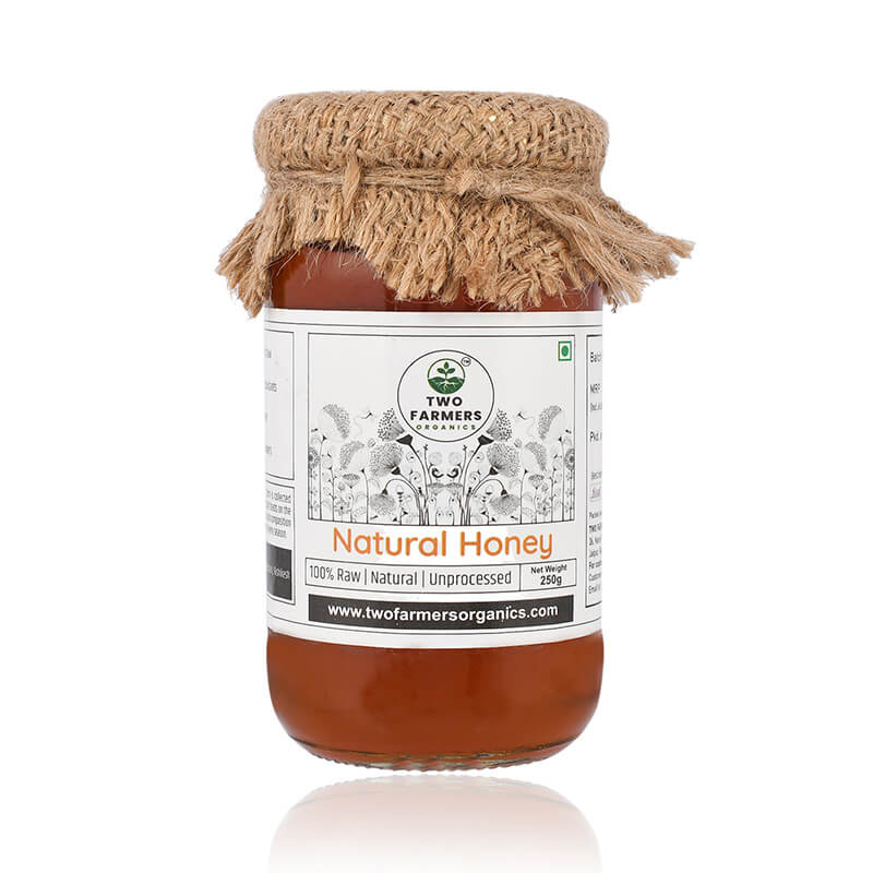 Natural Honey 250 - twofarmersorganics